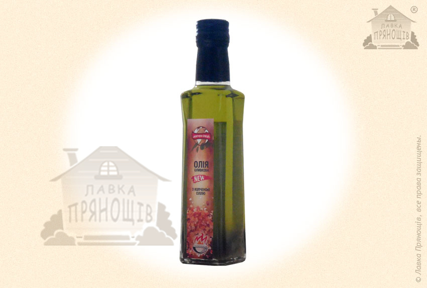 Олія оливкова з копченою сіллю в магазині Лавка прянощів - оригінальне фото